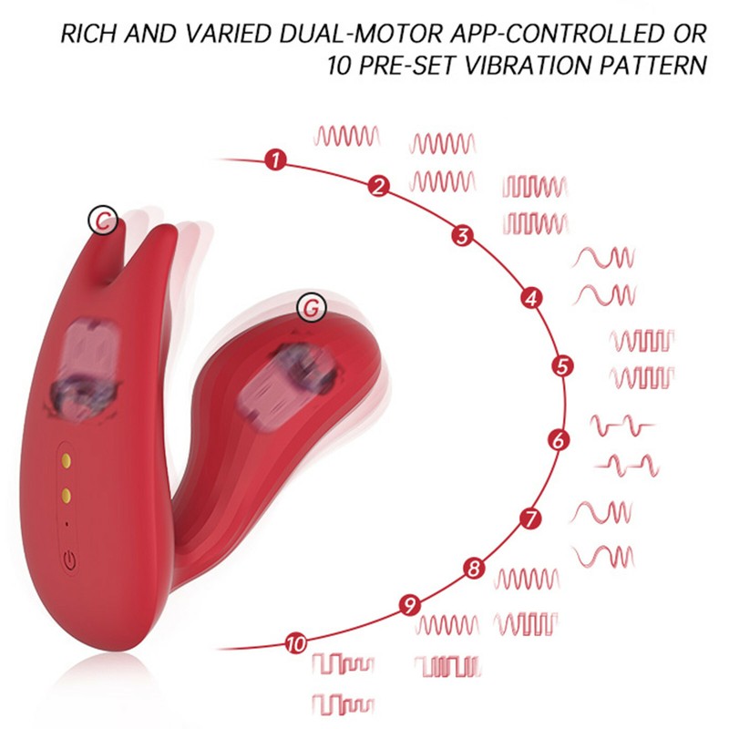 Magic Motion Umi Smart Wearable Dual Motor Vibrator Prostate Clit P G Spot Women gallery