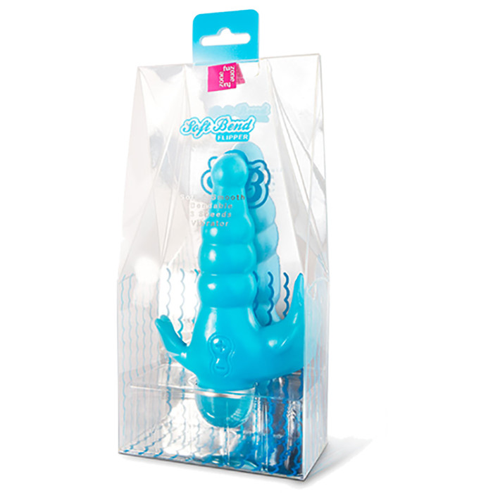 Funzone Soft Bend 3 Spd Vibe Flipper Speeds of Vibration Splashproof New Sealed