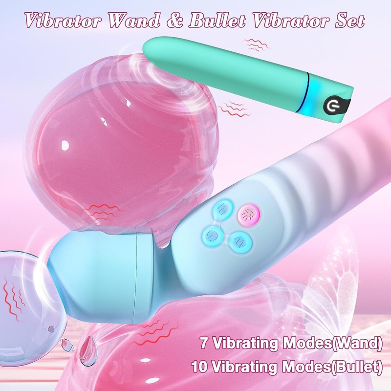Wand & Bullet Set Vibrator gallery
