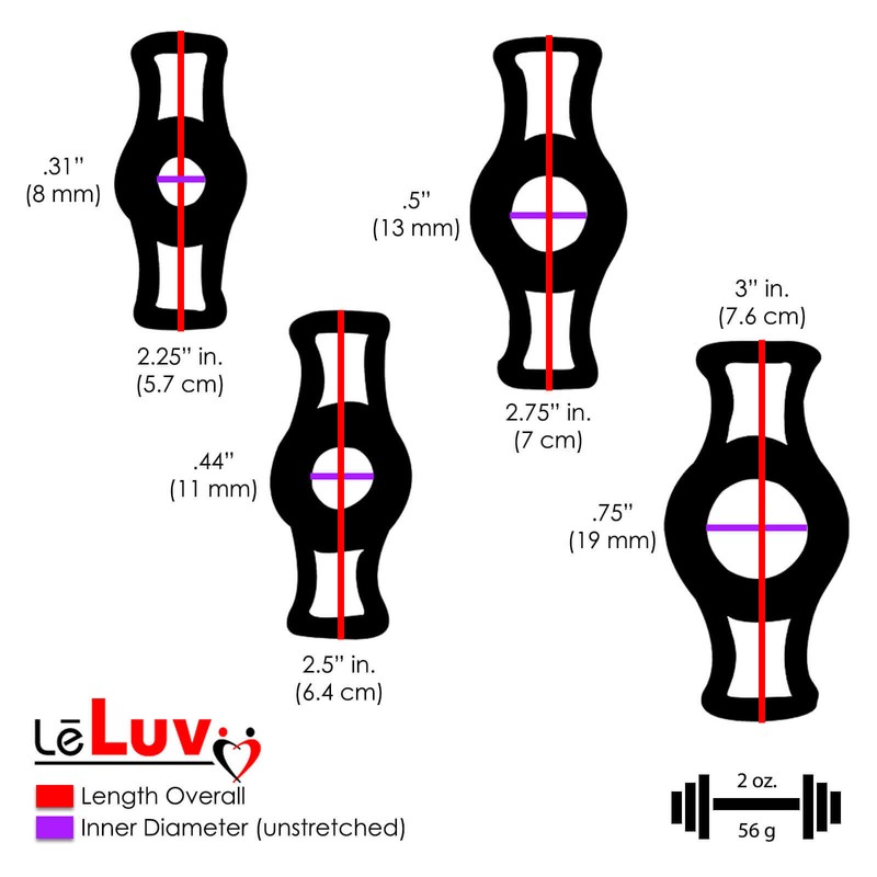 LeLuv Penis Pump EasyOp Zgrip with Donut, 4 Constriction and 4 Jelly Rings gallery