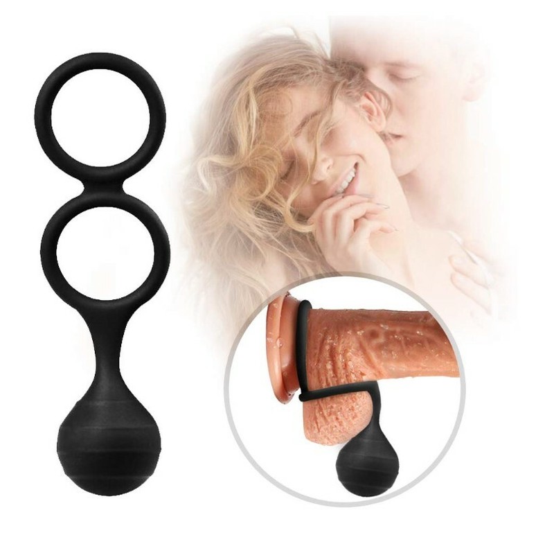 Extender Male Penis Enlarger Stretcher Strap Ball Stretcher Ball Weight Trainer