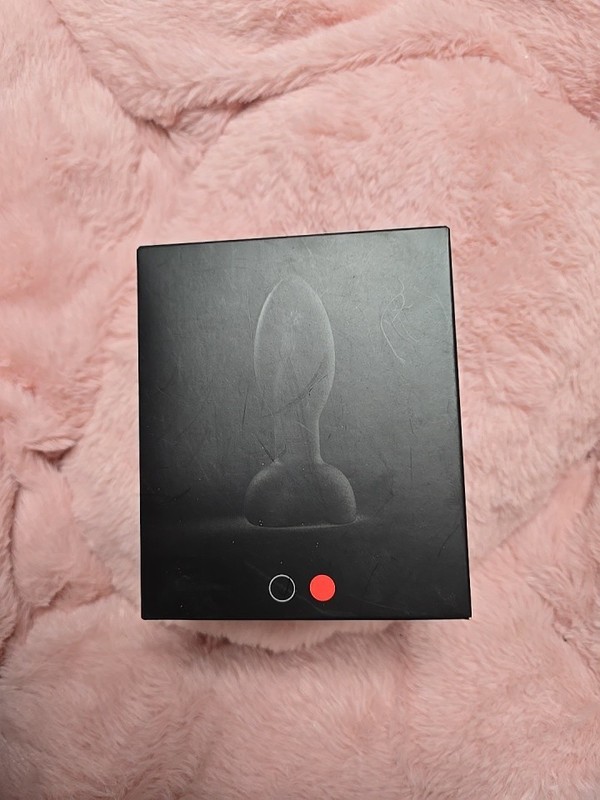 Black Prostate Massager – Flared Base, Charges, Battery Power, With Remote