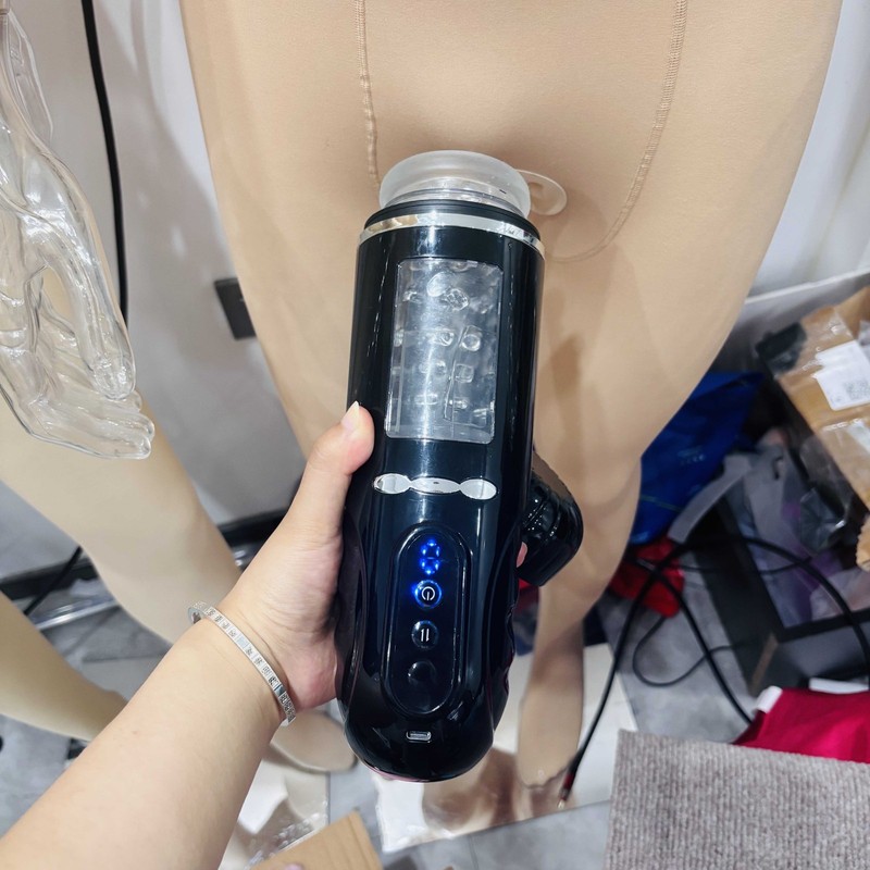 Sex Machine Blowjob Automatic Male Masturbaters Thrusting Rotation Cup Sex Toys gallery
