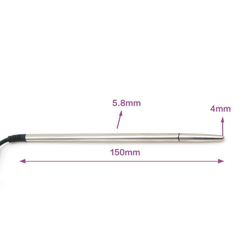 E-Stim Male Penis Dilator Urethral Soundings Plug Shock Men Stimulation BDSM