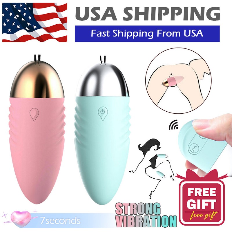 Remote Control Bullet Vibrator Clit Stimulation G-spot Dildo Anal Sex Toys Women