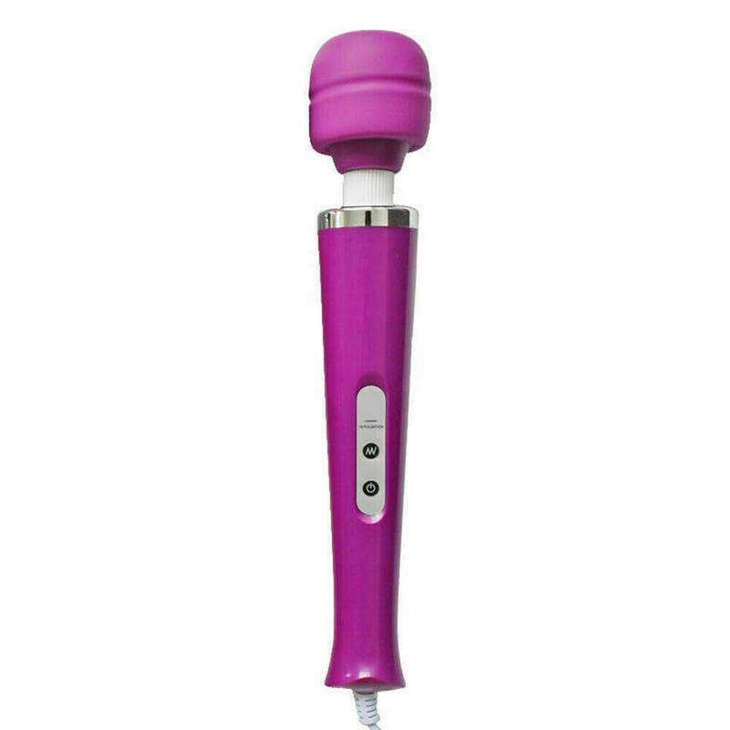 Plug In Corded Magic Massage Wand Vibrator 10 Speed Clitoral Stimulator Sex Toy