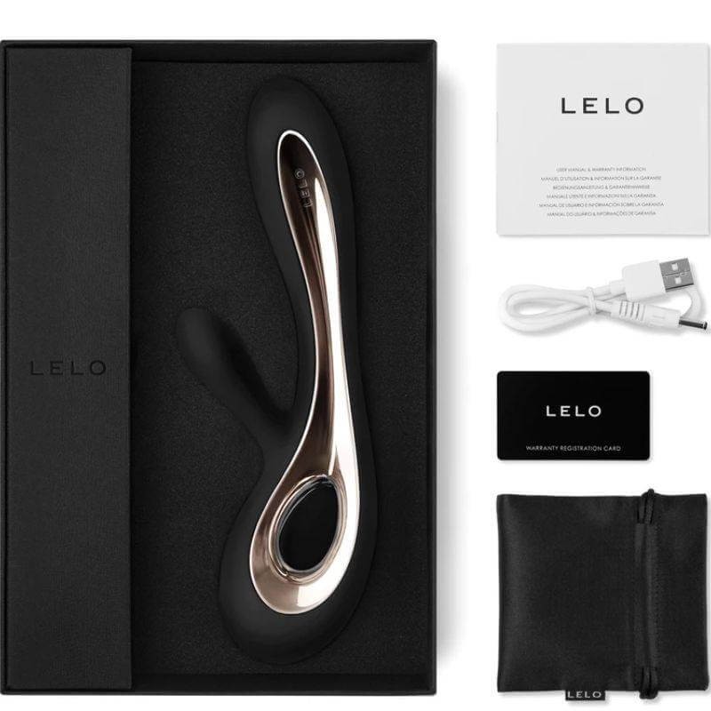 Lelo - Soraya 2 Black Rabbit Vibrator gallery