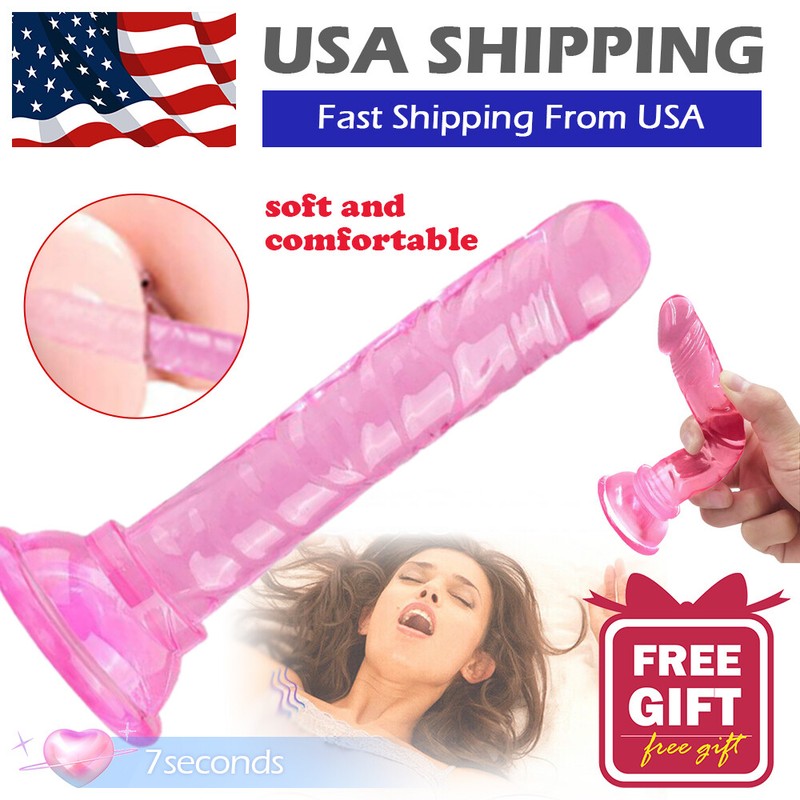 Anal Mini Beginner Dildo Soft Jelly-Plug Dildo Sex Small-Suction Cup Penis-Women