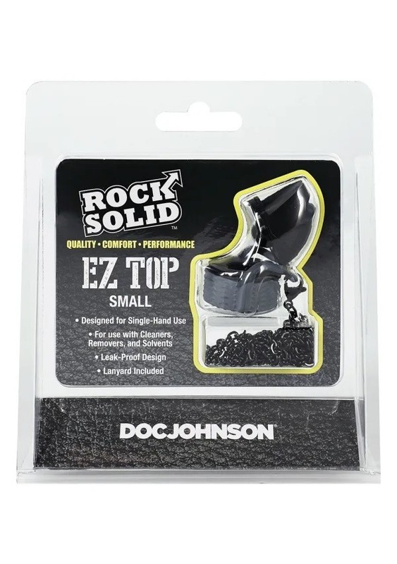 Doc Johnson Novelties Rock Solid Ez Top Small Grey, New