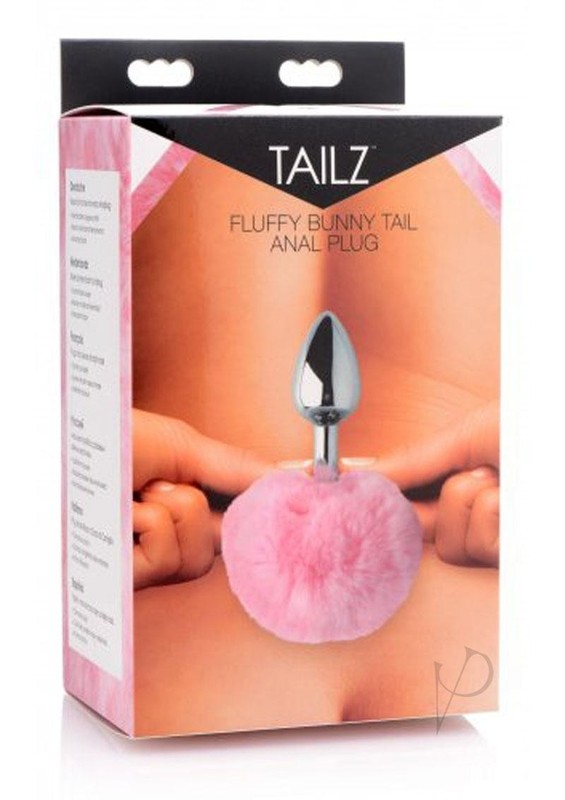 Tailz Fluffy Bunny Tail Anal Plug – Pink