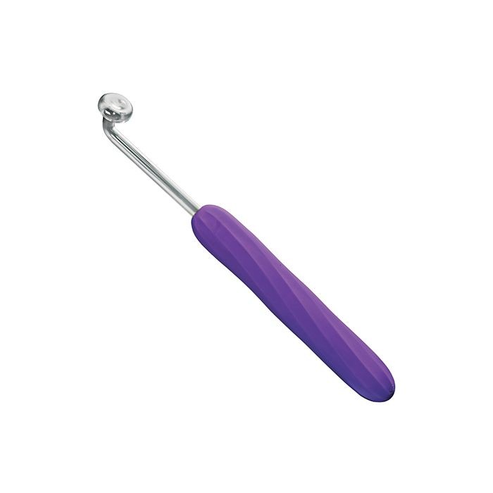 Master Series Elektra Rechargeable Violet Wand - Purple gallery
