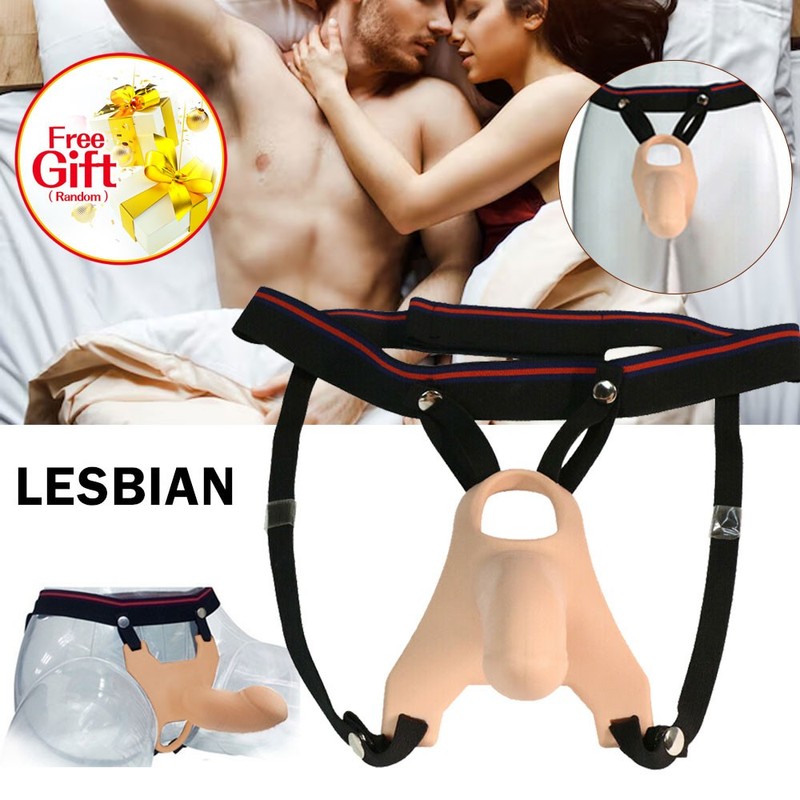 Strap on Harness Dildo Beginner Couples with Silicone G-spot Anal Dong Sex Toys