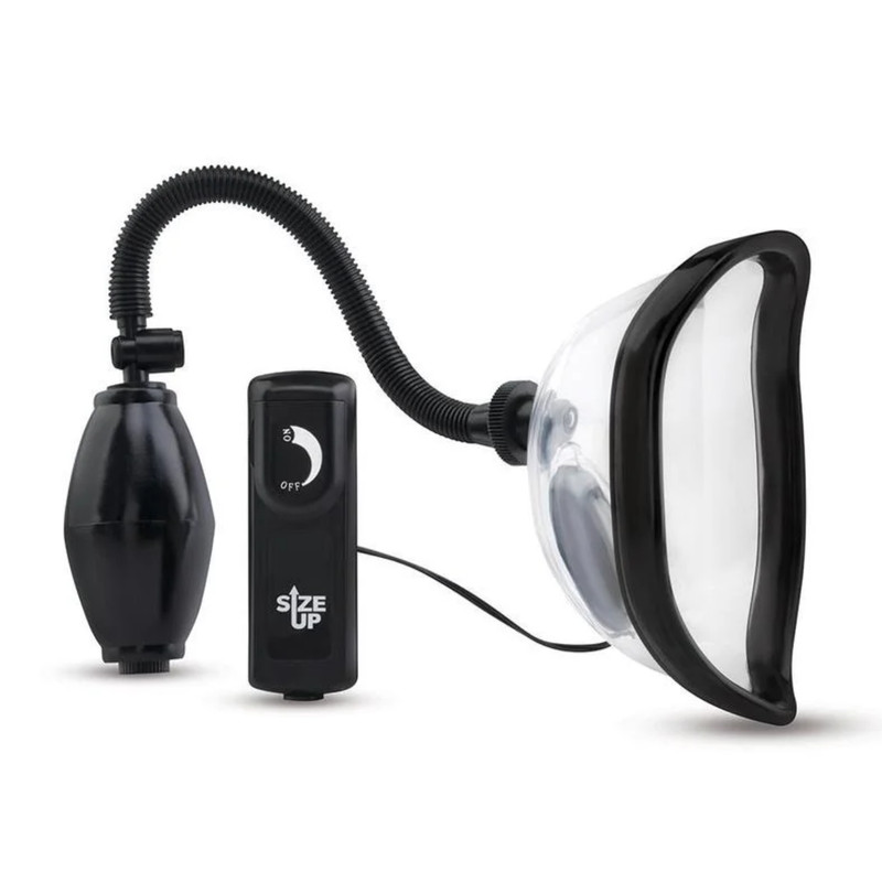 Vibrating Female Vagina Pump Corded Remote Control Women Enhancer Ergonomic Fit gallery