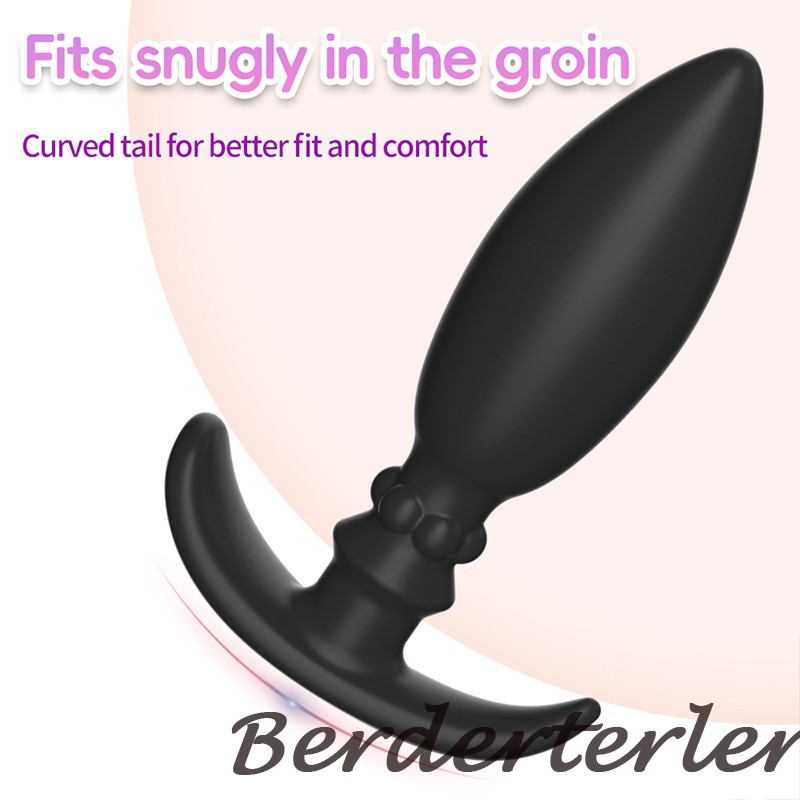 Metal Rolling Bead Silicone Anal Plug Wearable Masturbator Butt Plug Sex Toys gallery