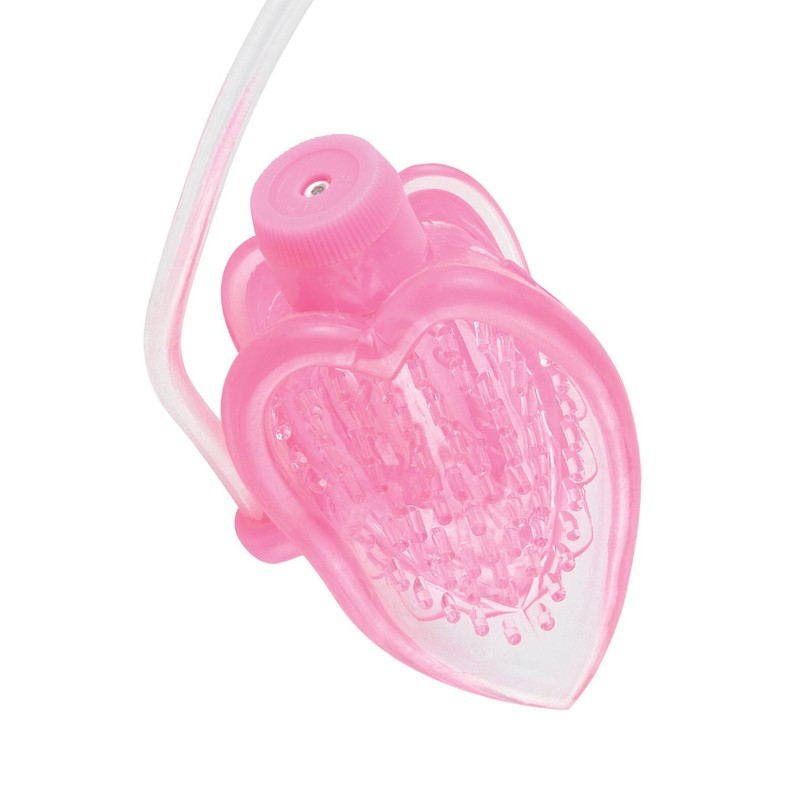 Fetish Fantasy Series Vibrating Mini Pussy Pump – Pink