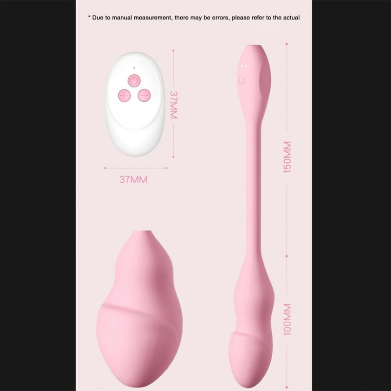 Inflatable Wireless Remote Vibrating Egg Vaginal balls G Spot Vibrator Sex Toy gallery