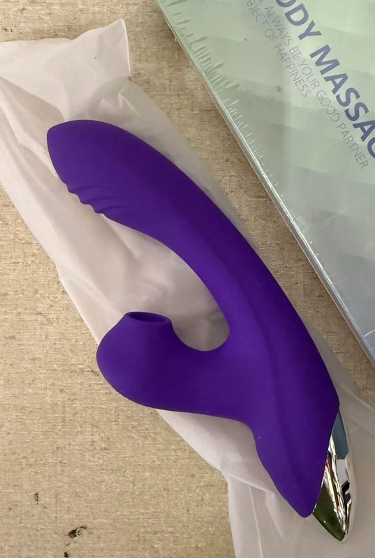 Rabbit vibrator fully automatic telescopic sucking massage stick female sex toy gallery