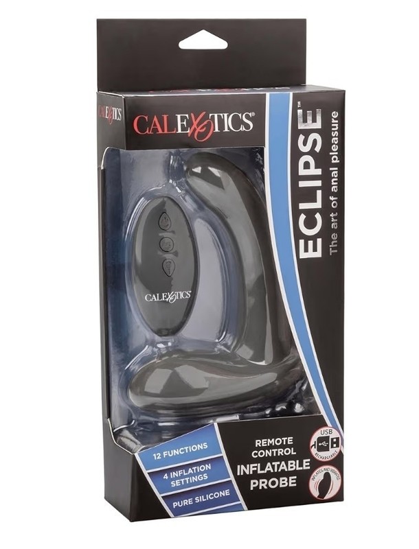Premium CalExotics 🍆 Inflatable Prostate Massager Remote Control Male G-Spot