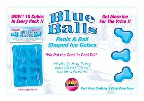 Blue Balls Penis Ice Tray 2 Per Pack gallery