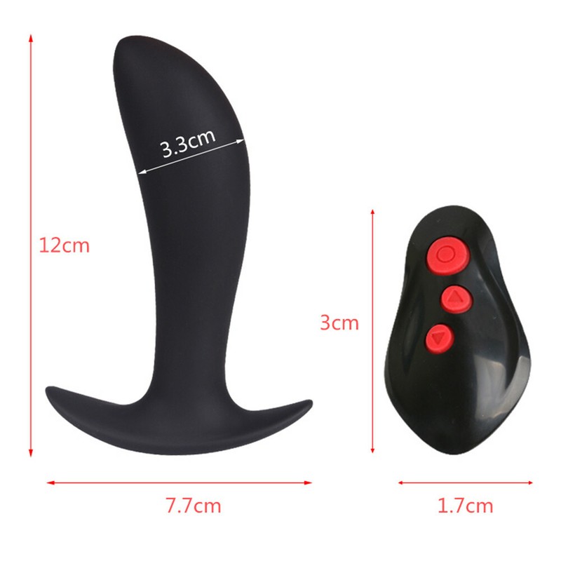 Wireless Prostate Massager Adult Butt Plug Anal G-Spot Vibrator Massager 18 Mode gallery
