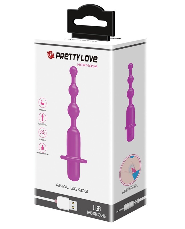 Pretty Love Hermosa Anal Bead Vibrator