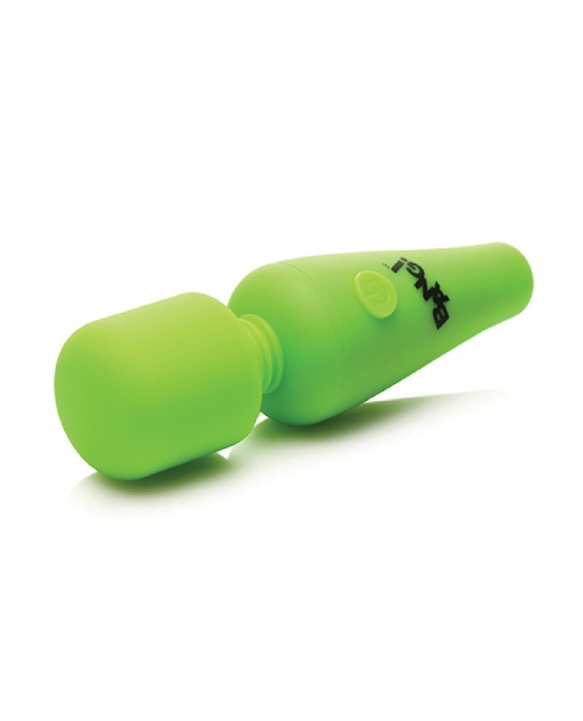 Bang! Glow-In-The-Dark Mini Wand Vibe Green - Palm-Sized Clitoral Vibrator gallery