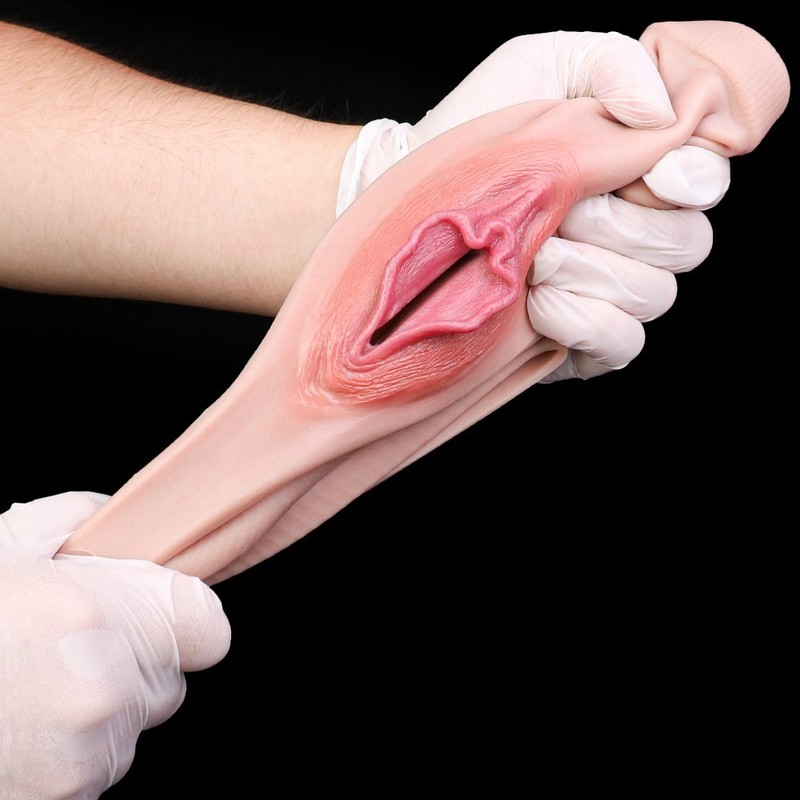 Silicone Panty Fake Vagina Girl Underwear Transgender Thong Crossdresser Toy gallery