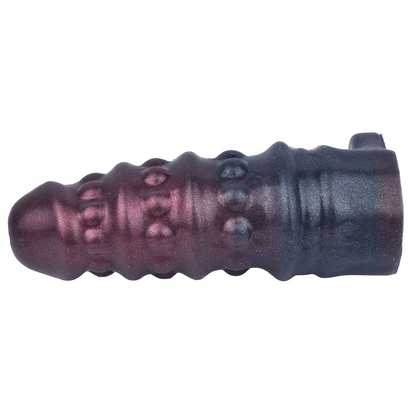 5.78'' Fantasy Cock Sleeve Male Penis Enlarge Sheath Enhancer Bigger for Men gallery