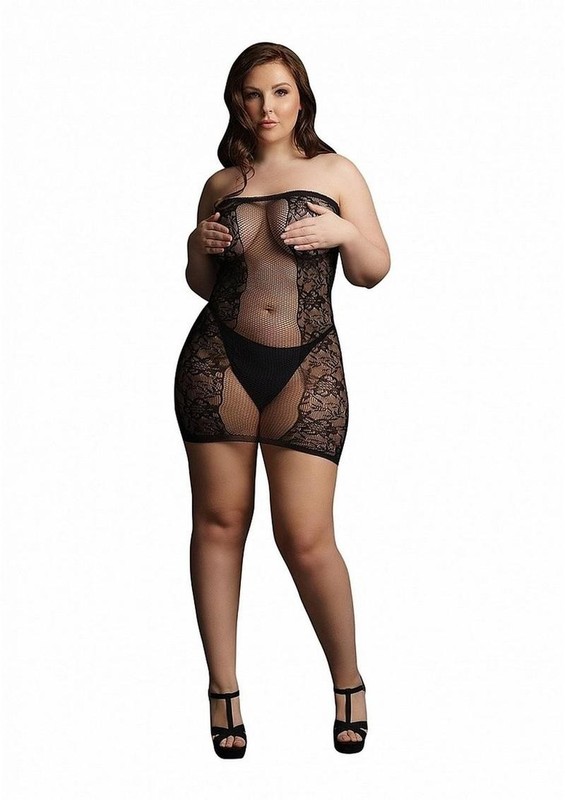 Le Desir Strapless Mini Dress - Queen - Black gallery