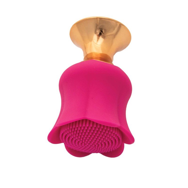 GODDESS DIAMOND BLOOM MASSAGER-FUSHCIA gallery