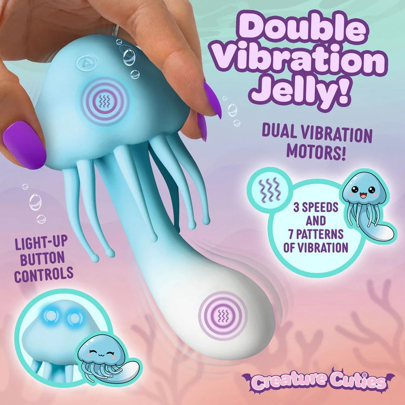 Creature Cuties Jellyfish Silicone Vibrator gallery