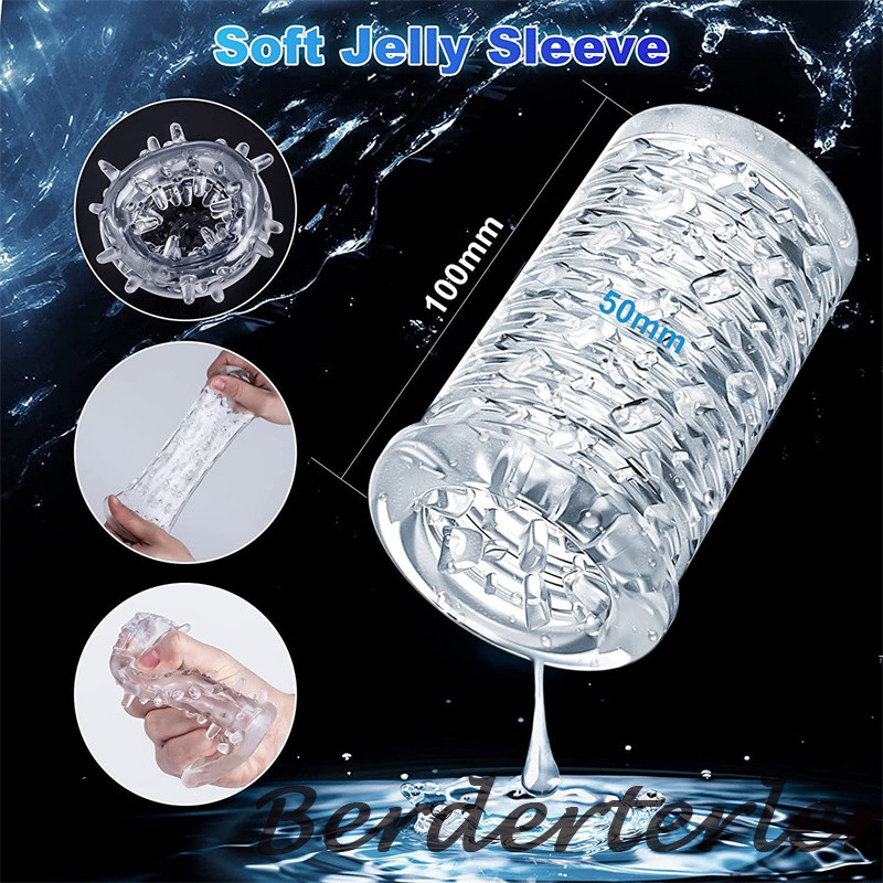 Automatic PistonTelescopic Rotating Vagina Heating Moaning Masturbation Cup Toys gallery