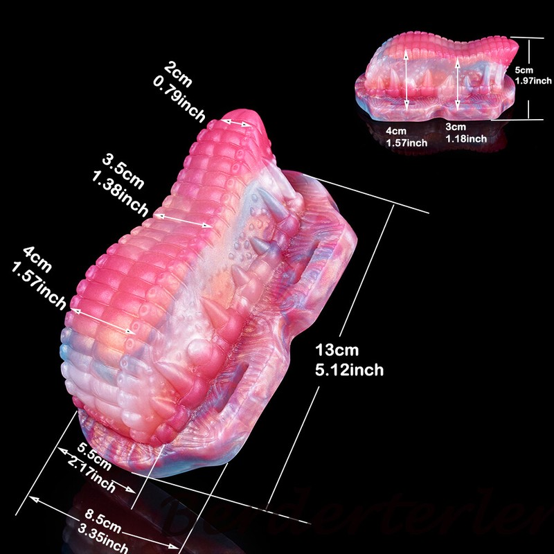 Textured Tongue Shape Grinder With Wireless Control Vibrator Clit Masturbation gallery
