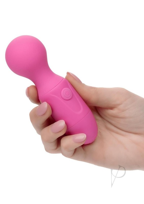 First Time Rechargeable Silicone Massager - Pink gallery