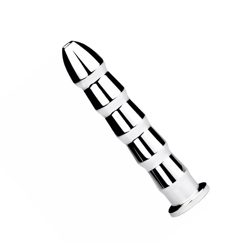 Hollow Stainless Steel Penis Dilator Sounding Metal Urethral Stretching Plug NEW gallery
