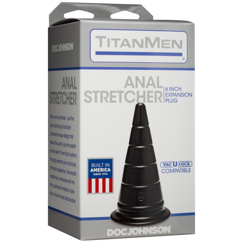 TitanMen - Anal Stretcher - 6 inches Black gallery