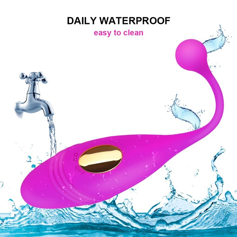 Vibrating Egg Sex Toy for Woman Couple Bullet Vibrator Wireless Rechargeable US gallery