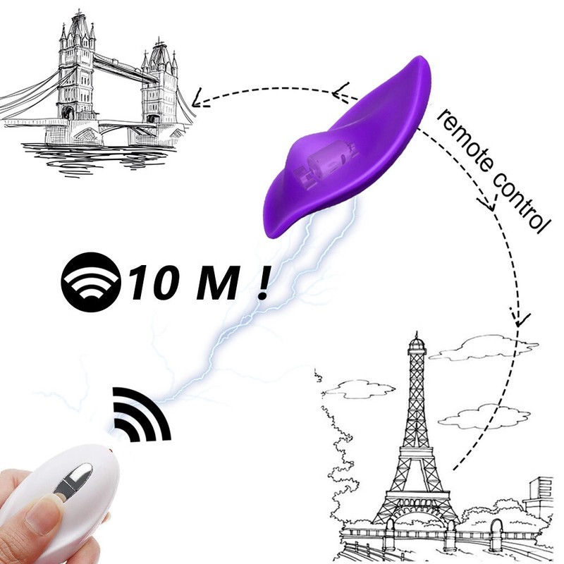 Panties Vibrator G-Spot Dildo Massager Sex Toys For Women Couple Remote Wearable gallery