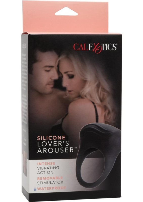 Calexotics Silicone Lovers Arouser Silicone Vibrating Cock Ring gallery