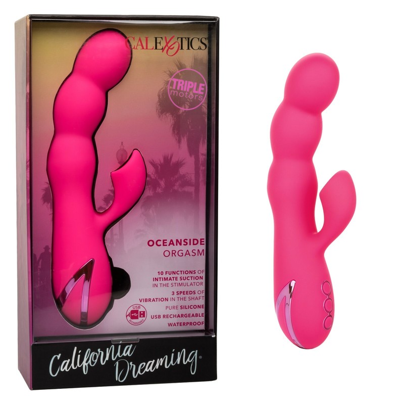 California Dreaming Oceanside Orgasm Vibe Pink – G-Spot Clitoral Vibrator