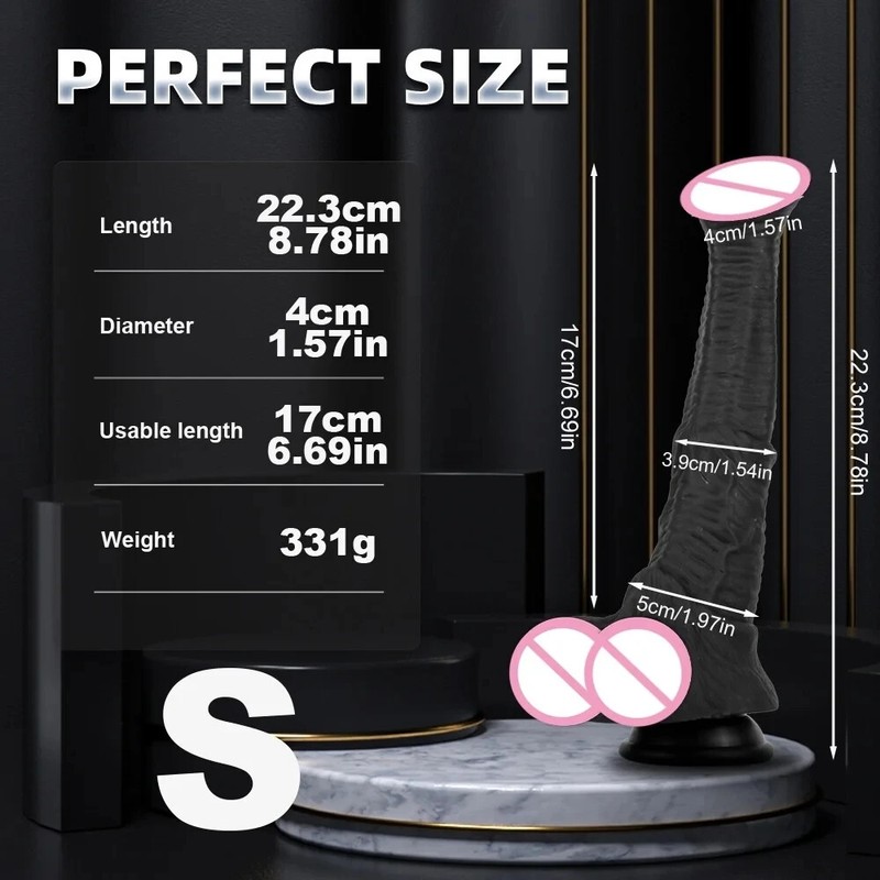Huge Dildo Realistic Penis Giant Dildo Big Suction Cup Anal Masturbator Sex Toy