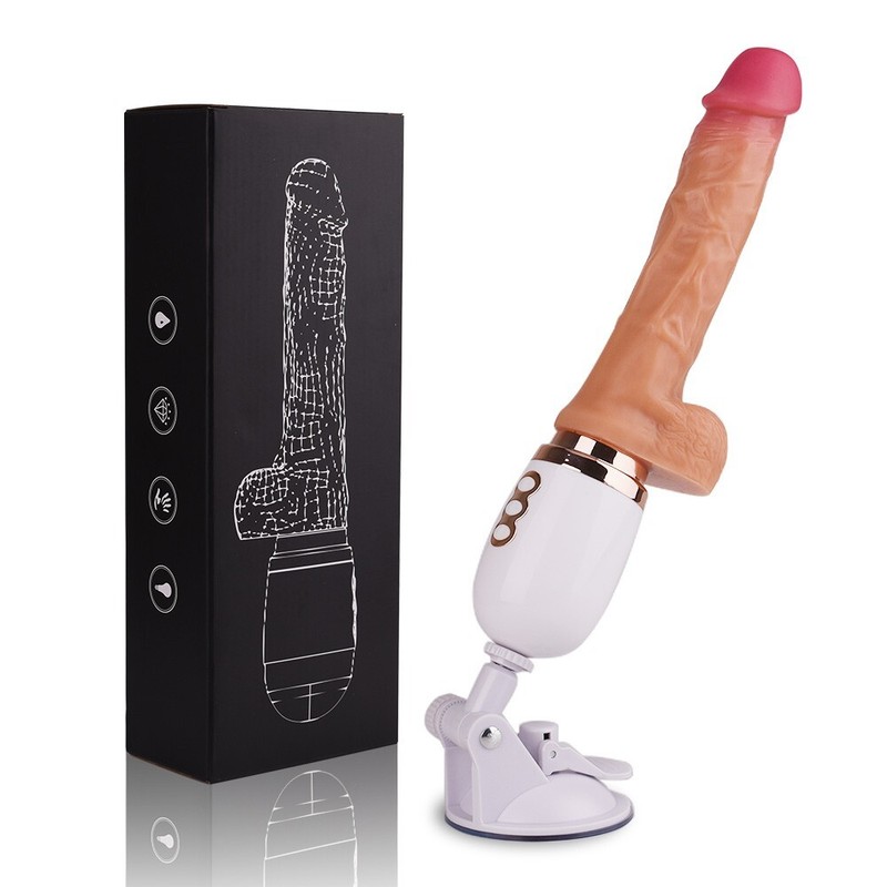 Realistic Thrusting Dildo Vibrator Remote Control Adult Sex Machine Hands-Free gallery