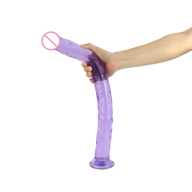 Super-Long-G-Spot-Dildo-Prostate-Massager-Anal-Butt-Plugs-Sex-Toys-for-Women-Men gallery