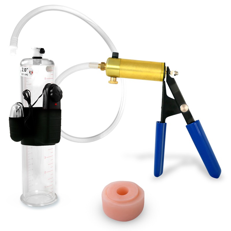 Bullet Penis Vacuum Pump LeLuv ULTIMA 9 Inch, Realistic Donut Choose Diameter