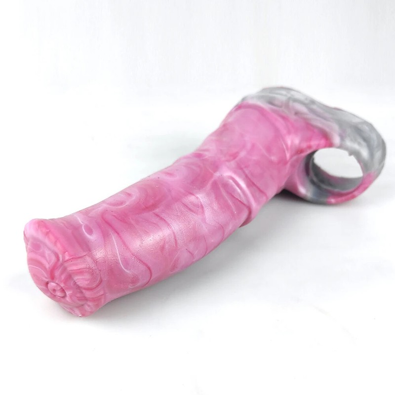 Fantasy Dragon Penis Sleeve Cock Enlargement & Extension Silicone Dildo Sex Toy