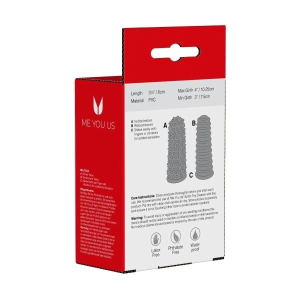 ME YOU US Couples Textured Finger Sleeve gallery