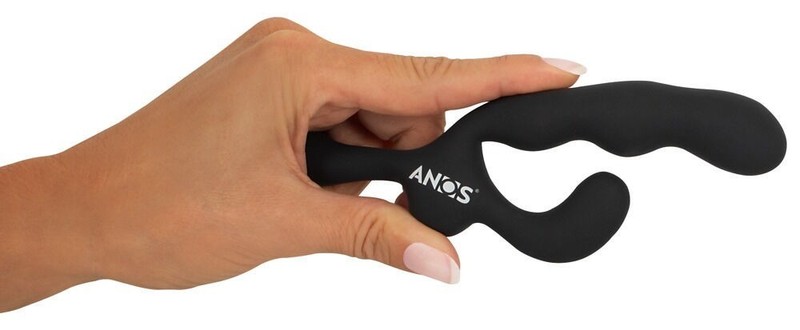 Vibrating Flexible Prostate Plug 3 Motors Silicone Waterproof Rechargeable gallery