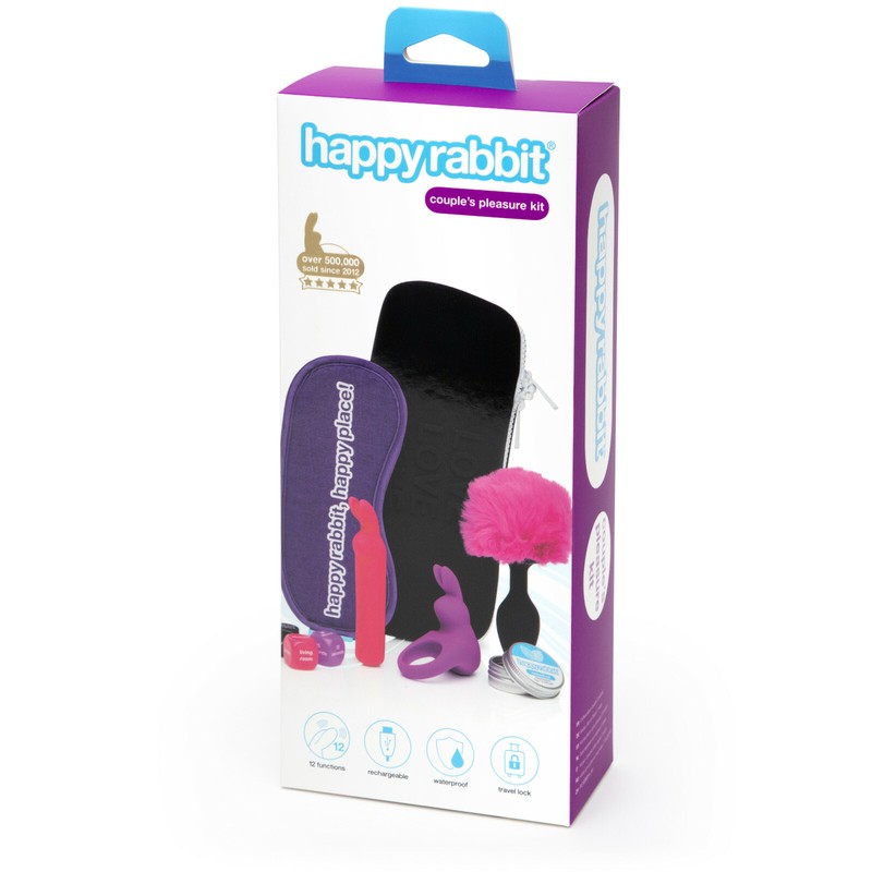 Happy Rabbit Vibrator for Couples Complete Set Clit Couples Pleasure Kit Sex Toy gallery