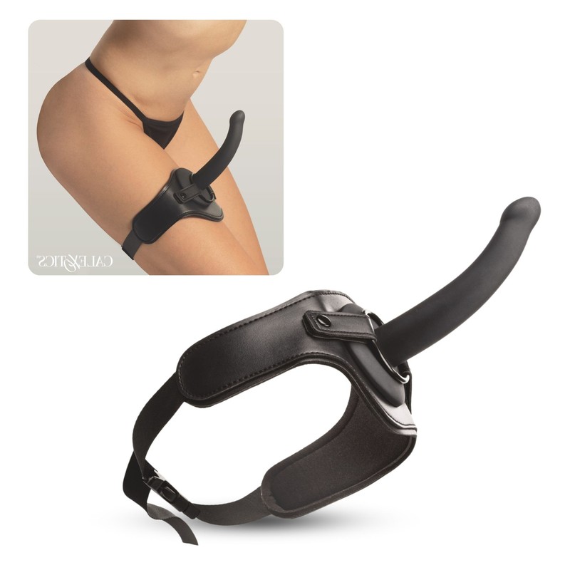 Onyxxx Leg Thigh Strap-On Silicone Dildo Harness for Lap Dance Lesbian Sex Toys