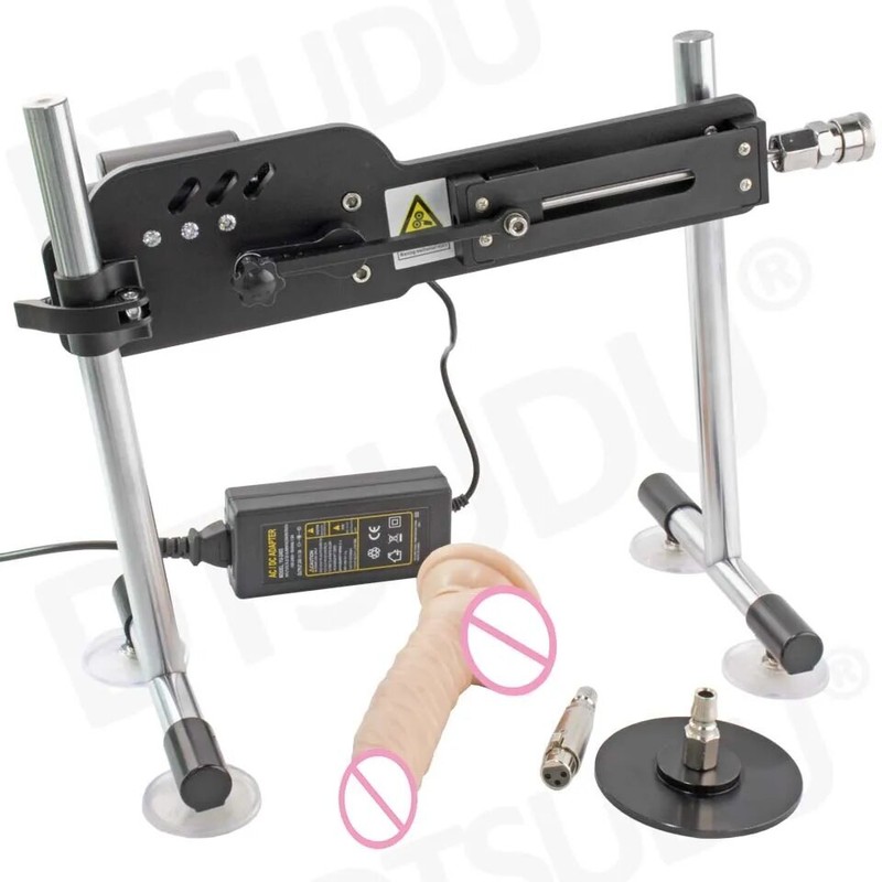 Automatic Mute Sex Machine Sex Masturbation Gun Dildo Love Retractable Machine